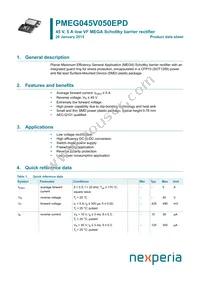 PMEG045V050EPDAZ Datasheet Cover