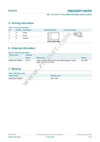 PMEG050T150EPDAZ Datasheet Page 2