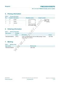 PMEG060V050EPDZ Datasheet Page 2