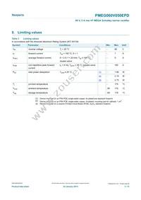 PMEG060V050EPDZ Datasheet Page 3