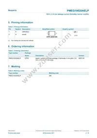 PMEG10020AELPX Datasheet Page 2