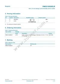 PMEG10020ELRX Datasheet Page 2