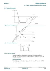 PMEG10030ELPX Datasheet Page 9