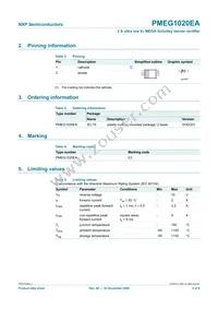 PMEG1020EA Datasheet Page 3