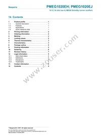 PMEG1020EJ Datasheet Page 9