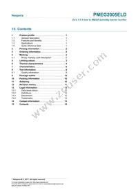 PMEG2005ELD Datasheet Page 14