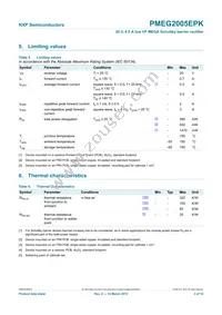 PMEG2005EPK Datasheet Page 4