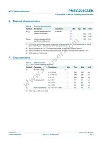 PMEG2010AEK Datasheet Page 3