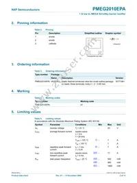 PMEG2010EPA Datasheet Page 3