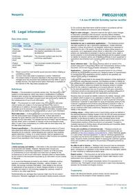 PMEG2010ER Datasheet Page 12