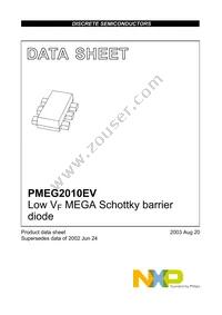 PMEG2010EV Datasheet Page 2