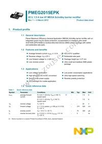PMEG2015EPK Datasheet Page 2