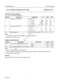 PMEG2015EV Datasheet Page 4