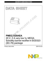 PMEG2020AEA Datasheet Page 2