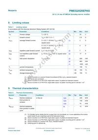 PMEG2020EPASX Datasheet Page 3