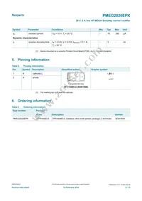 PMEG2020EPK Datasheet Page 2