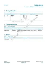 PMEG3002ESFYL Datasheet Page 2