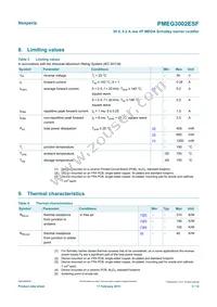PMEG3002ESFYL Datasheet Page 3