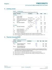 PMEG3002TV Datasheet Page 3