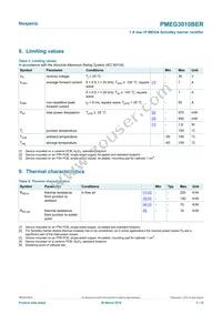 PMEG3010BER Datasheet Page 3