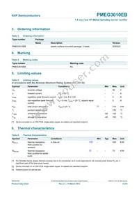 PMEG3010EB Datasheet Page 3