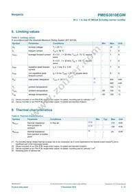 PMEG3010EGWX Datasheet Page 3