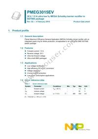PMEG3015EV Datasheet Page 2