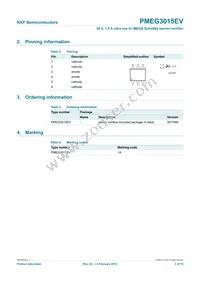 PMEG3015EV Datasheet Page 3