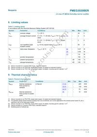 PMEG3020BER Datasheet Page 3