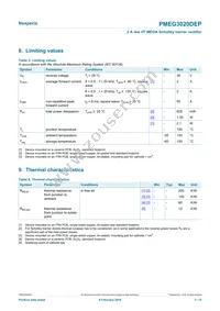 PMEG3020DEP Datasheet Page 3