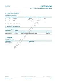 PMEG3020EGWX Datasheet Page 2