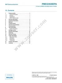 PMEG3020EPA Datasheet Page 14