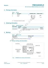 PMEG4002ELD Datasheet Page 2