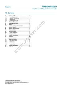 PMEG4002ELD Datasheet Page 14