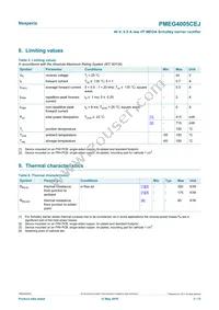 PMEG4005CEJX Datasheet Page 3