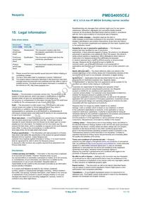 PMEG4005CEJX Datasheet Page 11