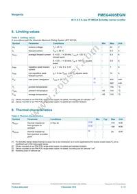 PMEG4005EGWJ Datasheet Page 3