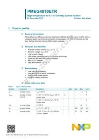 PMEG4010ETR Datasheet Page 2