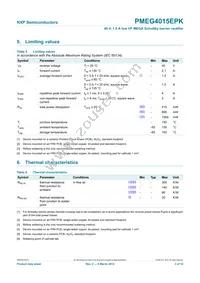 PMEG4015EPK Datasheet Page 4