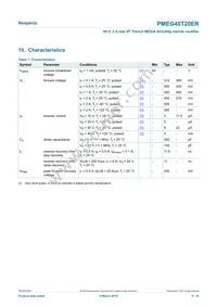 PMEG40T20ERX Datasheet Page 5