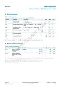 PMEG40T50EPX Datasheet Page 3