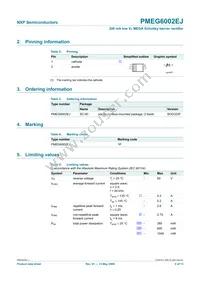 PMEG6002EJ Datasheet Page 3