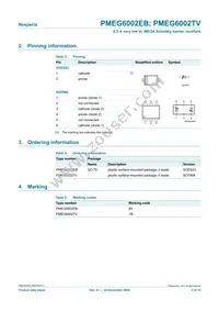 PMEG6002TV Datasheet Page 2