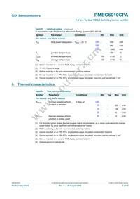 PMEG6010CPA Datasheet Page 4