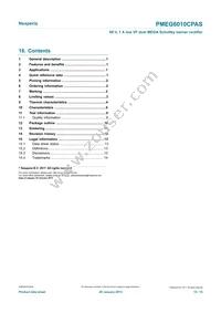 PMEG6010CPASX Datasheet Page 15