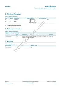 PMEG6030EP/8X Datasheet Page 2