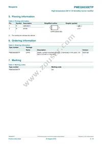 PMEG6030ETPX Datasheet Page 2