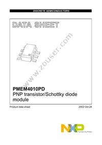 PMEM4010PD Datasheet Cover