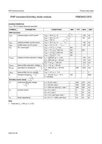 PMEM4010PD Datasheet Page 4