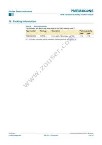 PMEM4030NS Datasheet Page 11